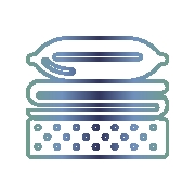 /media/362/download/home-textiles-linge-maison-couettes-oreillers-coussins.png?v=1 Pictogramme désignant des tissus de home textile pensés pour la création de housses de couettes et oreillers chauds et confortables