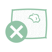 Pictogram designating the percolation resistance of the textiles offered in the SUBRENAT Home Textile & Linen solutions