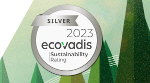 Médaille d'argent évaluation Ecovadis