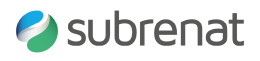 Version noire du logo de Subrenat, designers et fournisseurs de textiles techniques sur mesure en tissé et non-tissé