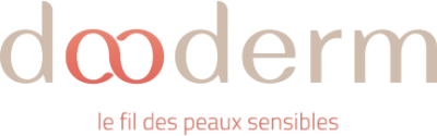 DOODERM brand logo by SUBRENAT, yarns, fabrics and textiles for sensitive skin
